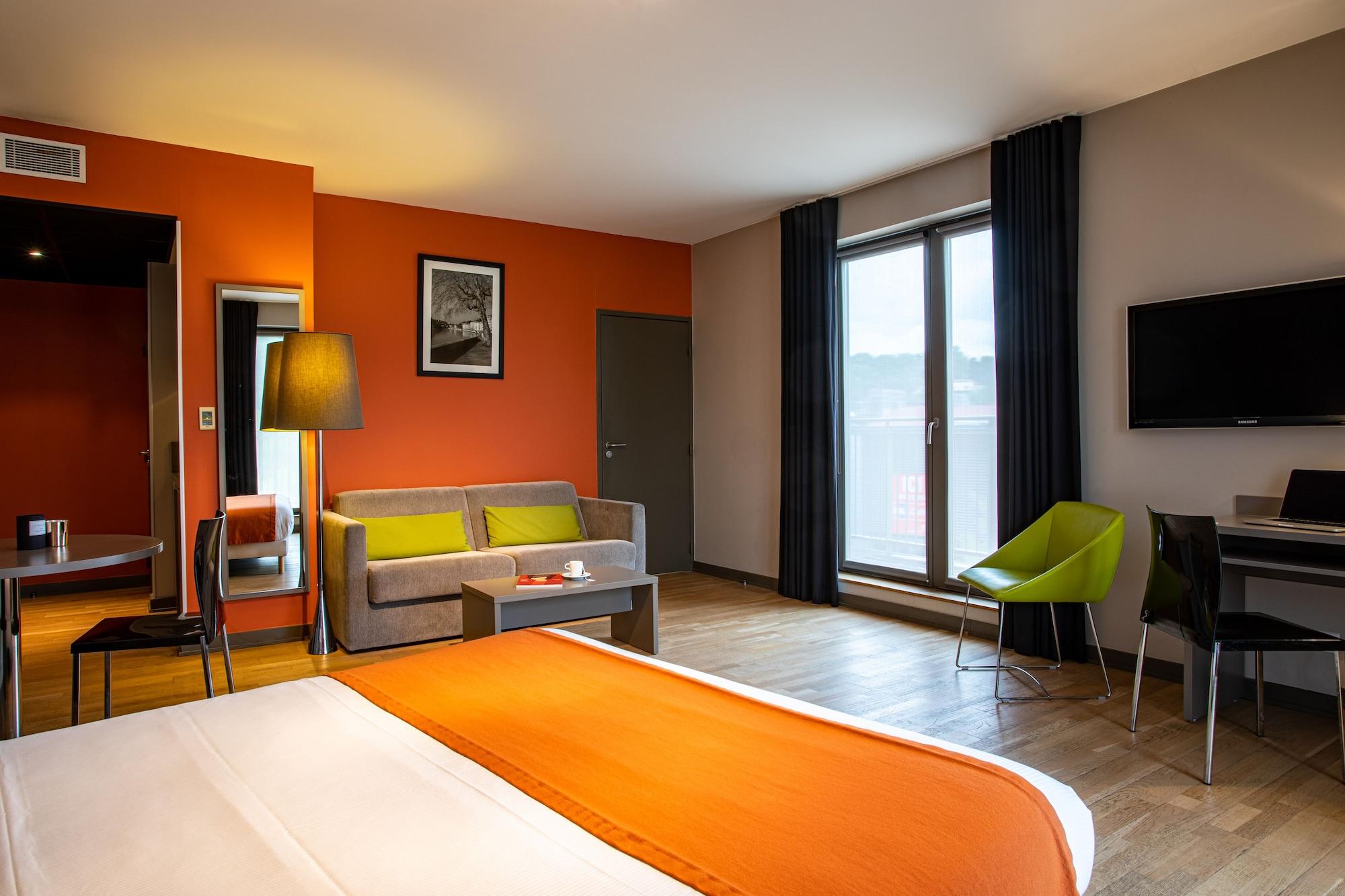 Aparthotel Adonis Lyon Dock Ouest Esterno foto