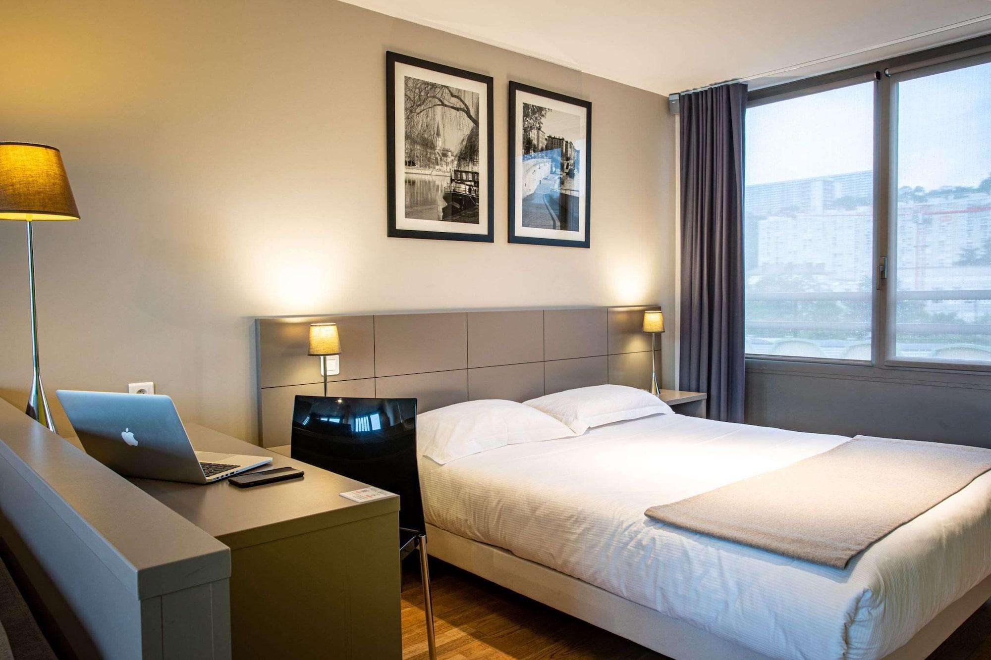 Aparthotel Adonis Lyon Dock Ouest Esterno foto
