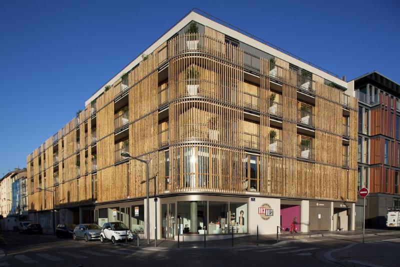 Aparthotel Adonis Lyon Dock Ouest Esterno foto